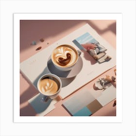 Coffee Latte 1 Art Print