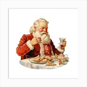 Santa Claus Art Print