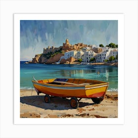 Ibiza Spain 6 Fauvist Painting Art Print 0 Art Print