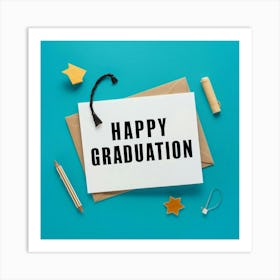 Happy Graduation 3 Art Print