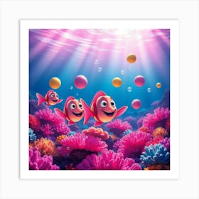 Finding Nemo Art Print