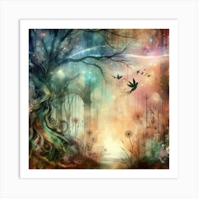 Fairytale Forest 12 Art Print