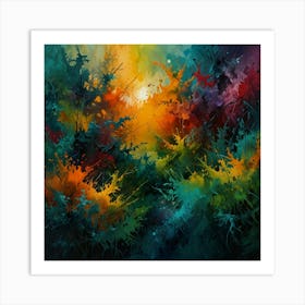 Abstract Painting 91 Art Print