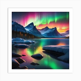 Aurora Borealis 12 Art Print