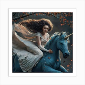 Unicorn Rider Art Print