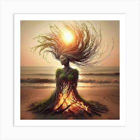 Rising From The Ashes Collection Art Print