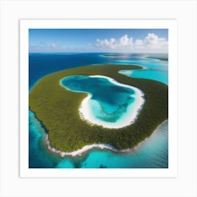 Island In The Bahamas Art Print