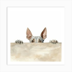 Weimaraner Art Print