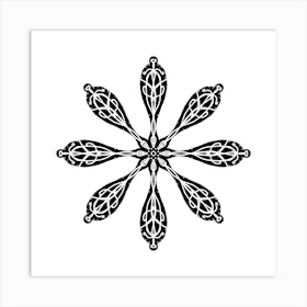 Snowflake 34 Art Print