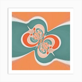 Abstract Psychedelic Painting Art Print