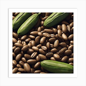 Coffee Beans 334 Art Print