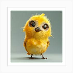 Cute Little Bird 12 Art Print