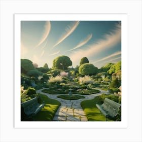 Garden In The Sky Poster