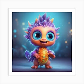 Little Monster 1 Art Print