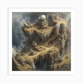 Fantasy City Art Print