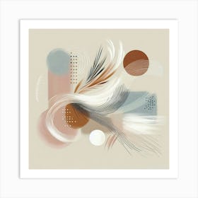 Abstract painting Art Print