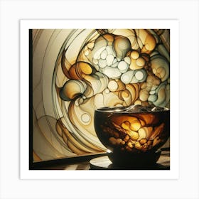 Tea Art 240 Art Print