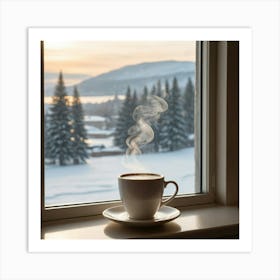 Cup Of Coffee 96 Art Print