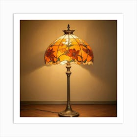 Tiffany Table Lamp 3 Art Print