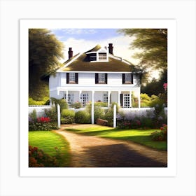 Cute Home Art Print