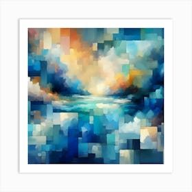 Abstract Painting 62 Art Print