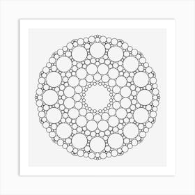 Circle Mandala 03 Art Print