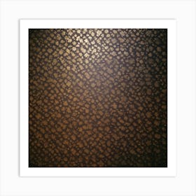 Photography Backdrop PVC brown painted pattern 17 Art Print