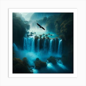 Waterfall 3 Art Print