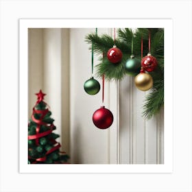 Christmas Decorations 10 Art Print