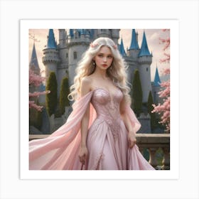 Mysteriously Enchanting Fairy Woman Art Print