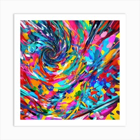 Abstract Painting 1 Art Print