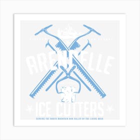 Arendelle Ice Cutters Art Print