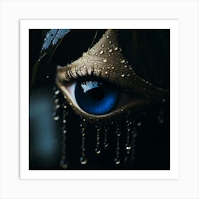 Tears Of Gold Art Print