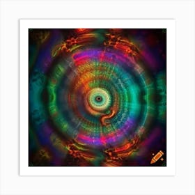 Psychedelic Art 3 Art Print