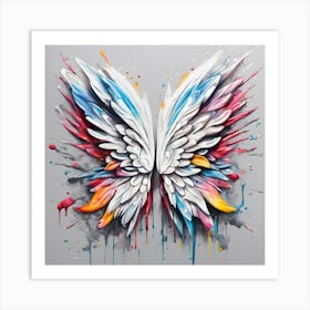 Angel Wings 2 Art Print