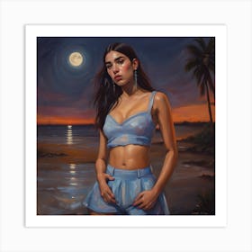 'The Moonlight' Art Print