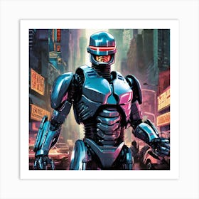 Robocop 4 Art Print