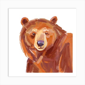 Brown Bear 03 Art Print