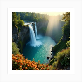 Waterfall Art Print