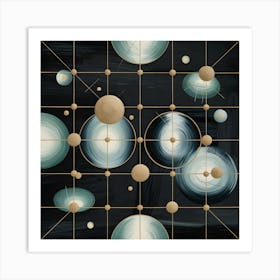 Deco Dreamscape Art Print