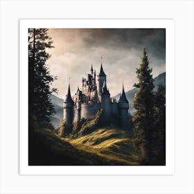 Fairytale Castle 16 Art Print