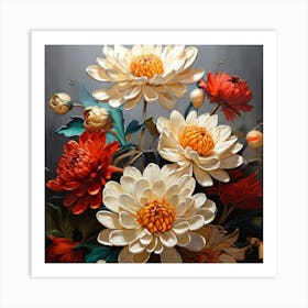 Flowers In A Vase Art Print