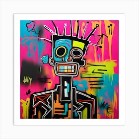 Basquiat State Of Mind 5 Art Print