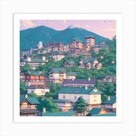 Yokohama Art Print