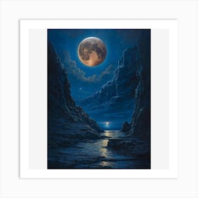 Full Moon Art Print