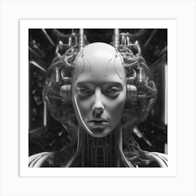 Cyborg 60 Art Print