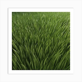 Green Grass 47 Art Print