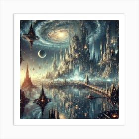 Otherworldly Beauty Converted Art Print