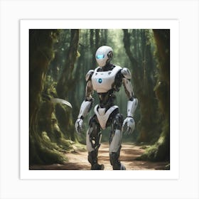 A Highly Advanced Android With Synthetic Skin And Emotions, Indistinguishable From Humans 17 Art Print