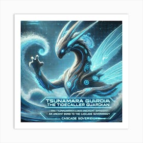 Tsunamara Tidecaller Guardian Art Print